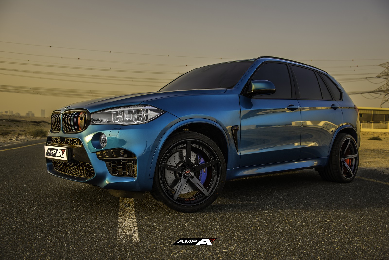 All-New BMW X5M Sits on AMP Forged Wheels