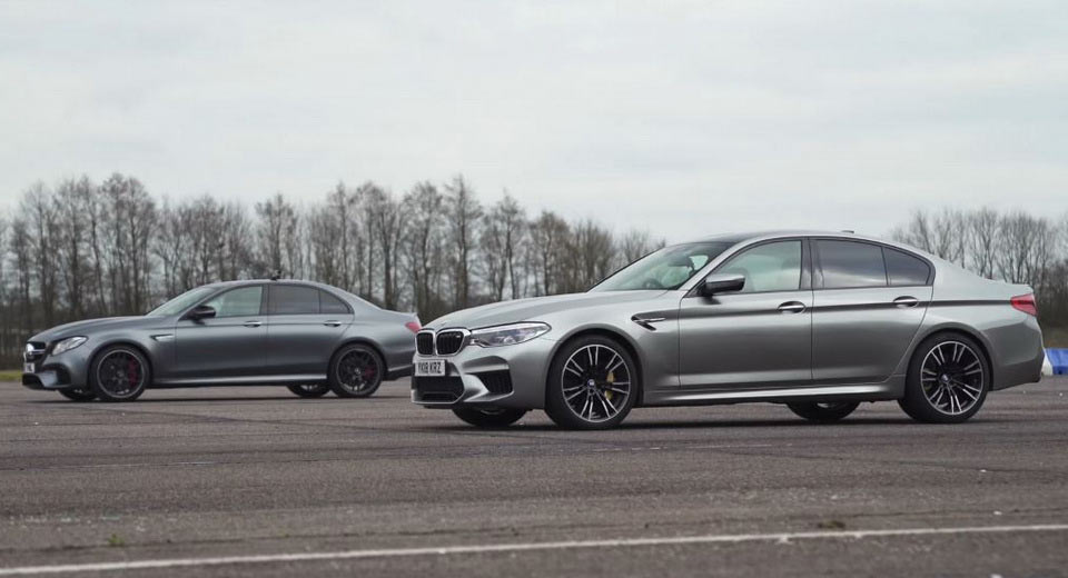 Power Battle: 2018 BMW M5 vs. Mercedes-AMG E63 S