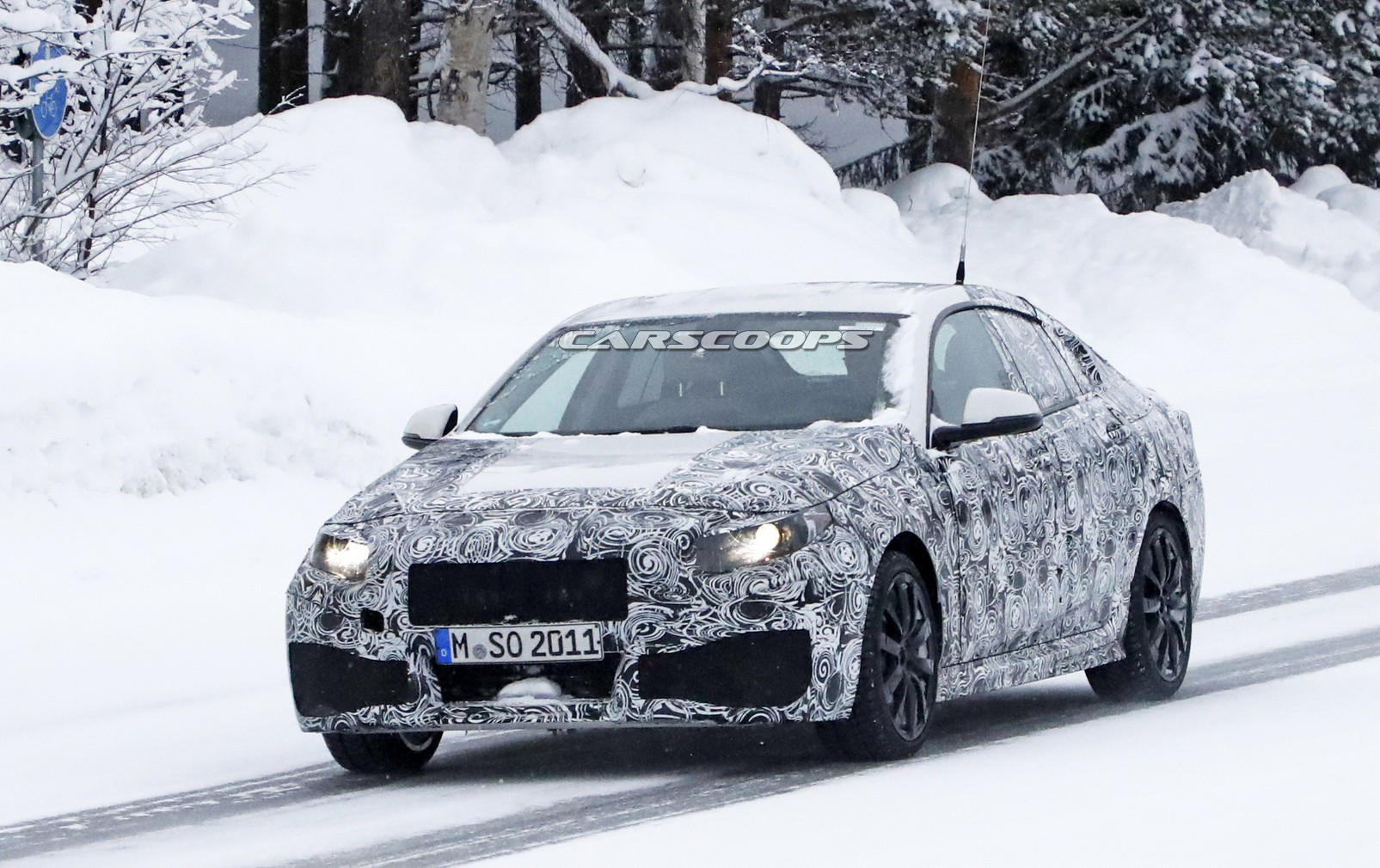 Spy Shots: 2020 BMW 2-Series Gran Coupe Undergoes Extreme Snow Testing