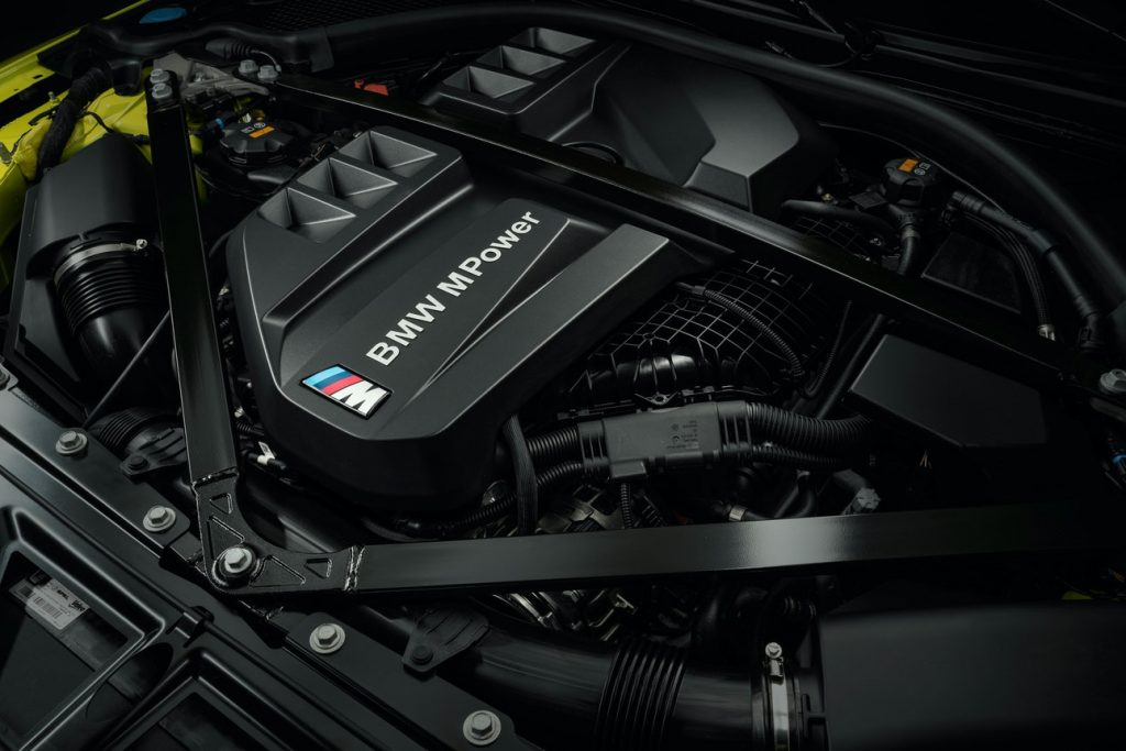 2021 G82 BMW M4 Competition Engine