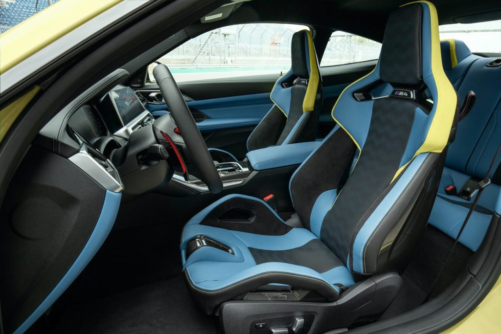 2021 G82 BMW M4 Competition Interior