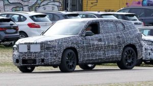 2022 BMW X8 Spied