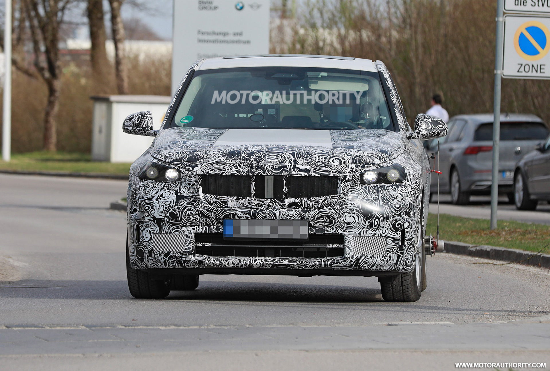2023 BMW iX1 Caught Testing on The Streets