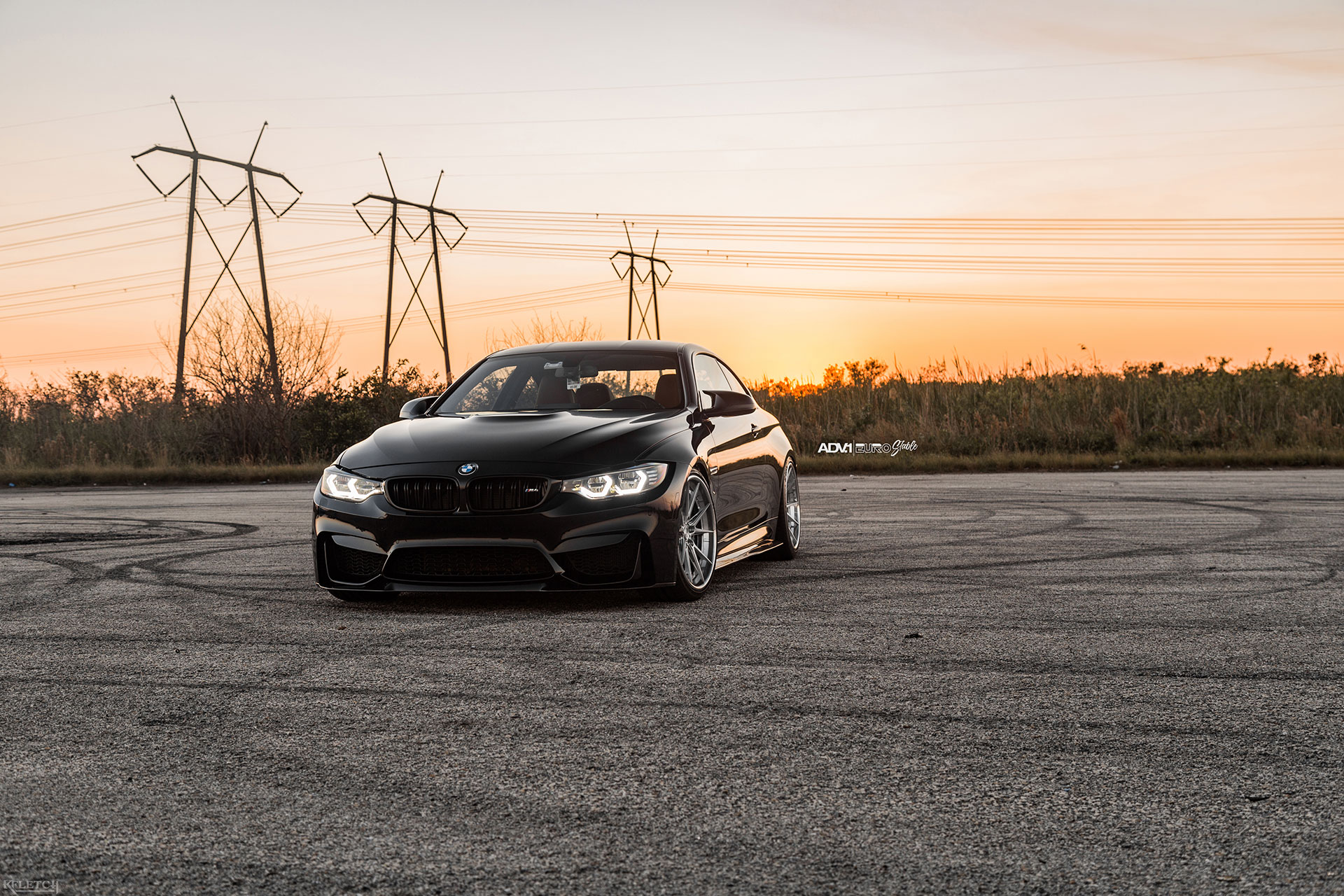 F82 BMW M4 Sits on ADV Wheels, Installation by Euro Stable