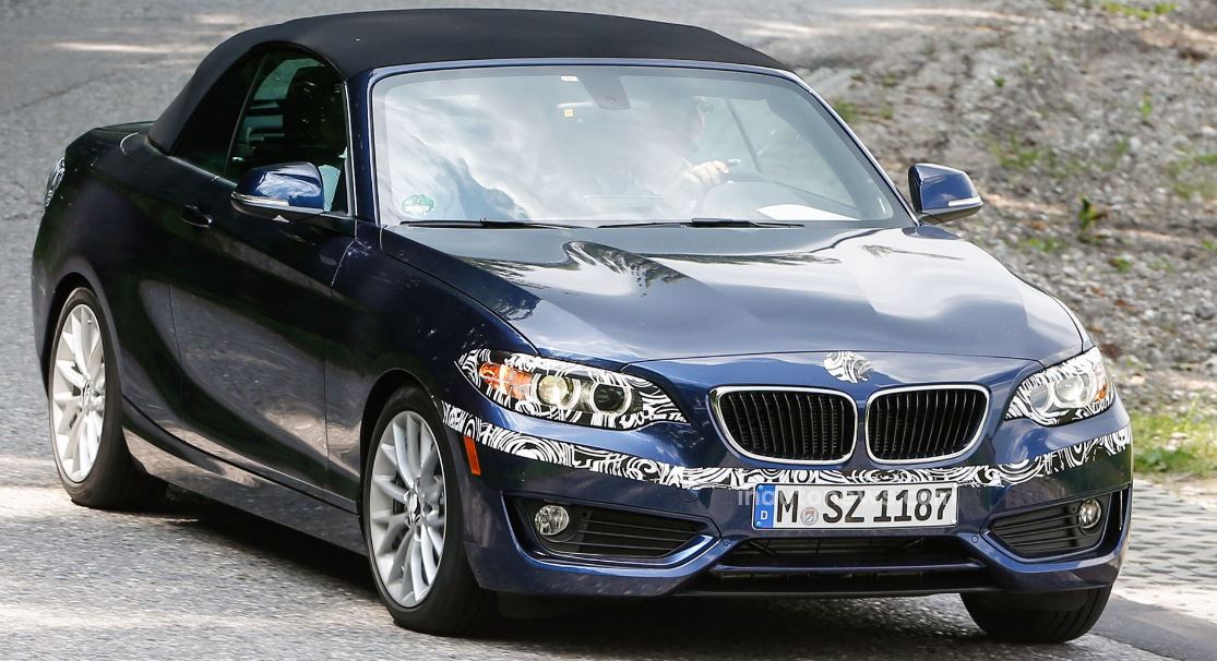 BMW 2-Series Cabrio Caught undergoing Tests