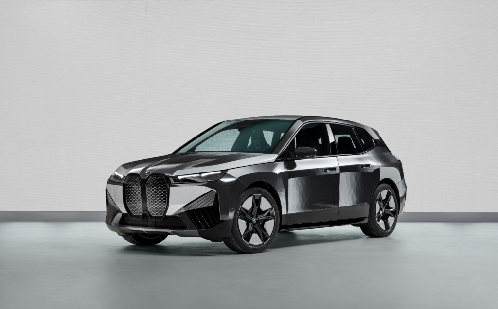 BMW iX Color Changing Paint