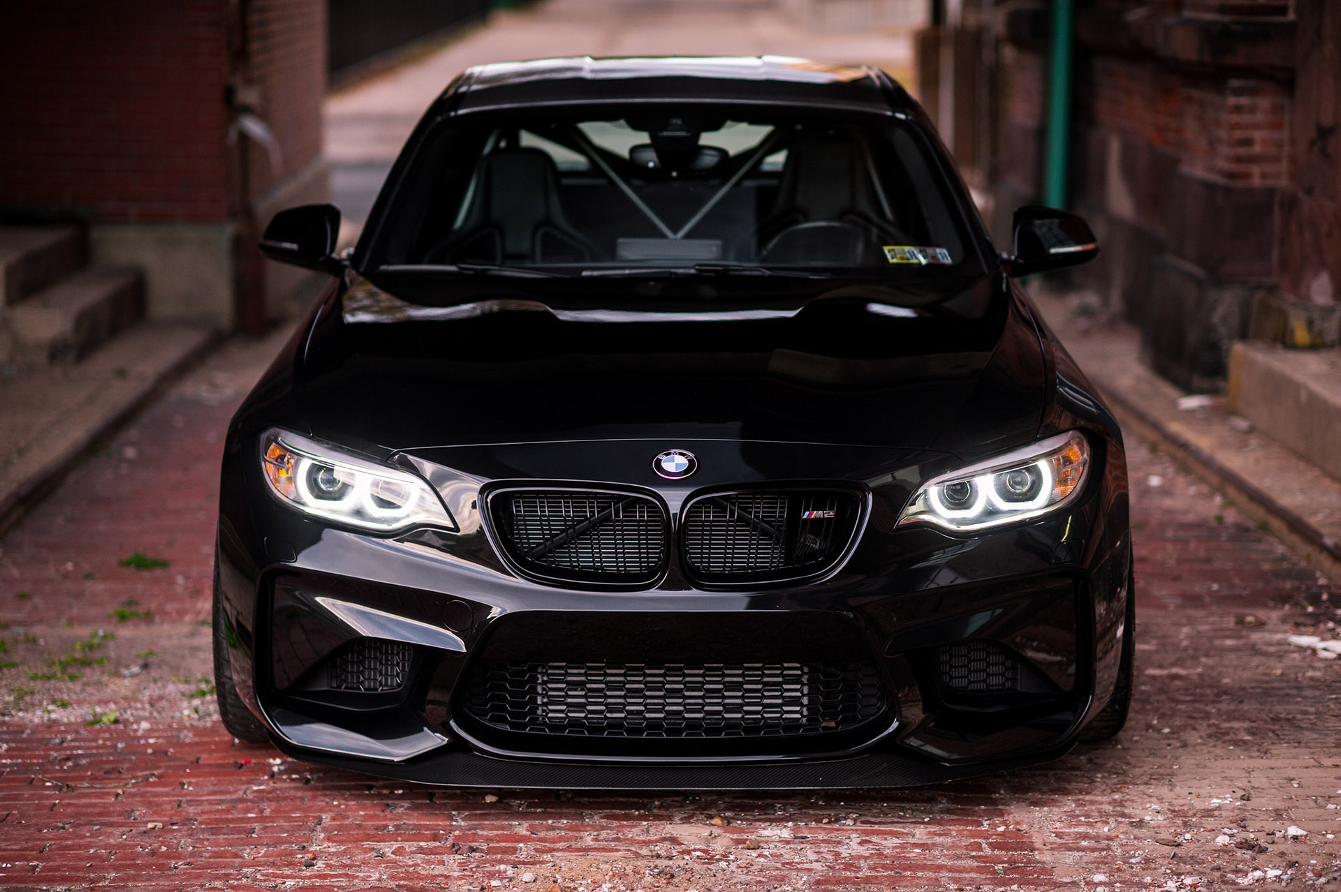 Black Sapphire Metallic BMW M2 Coupe Kicks Off with and Carbon Kit and HRE Wheels