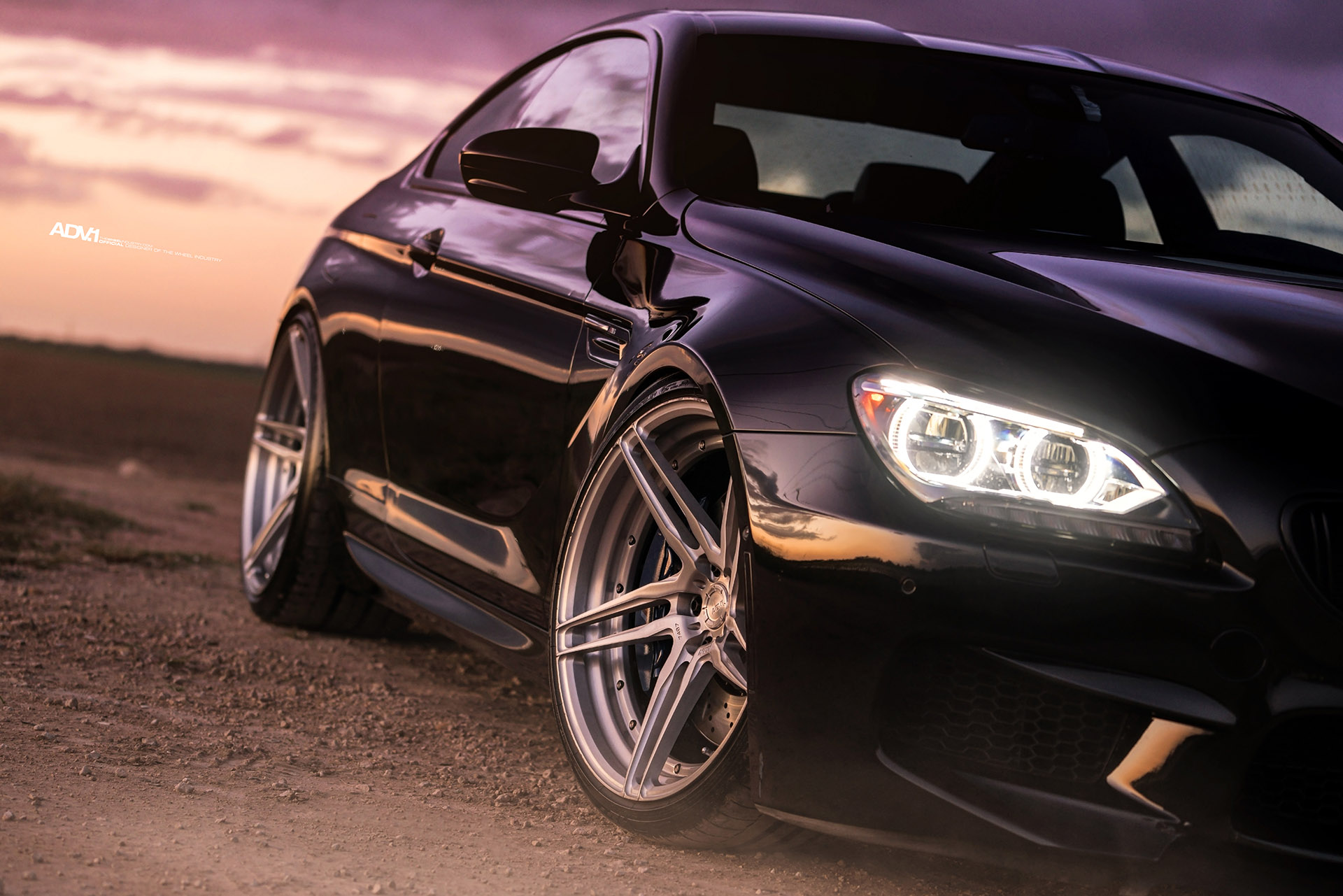 BMW M6 in Black Sapphire Sits on ADV.1 Wheels
