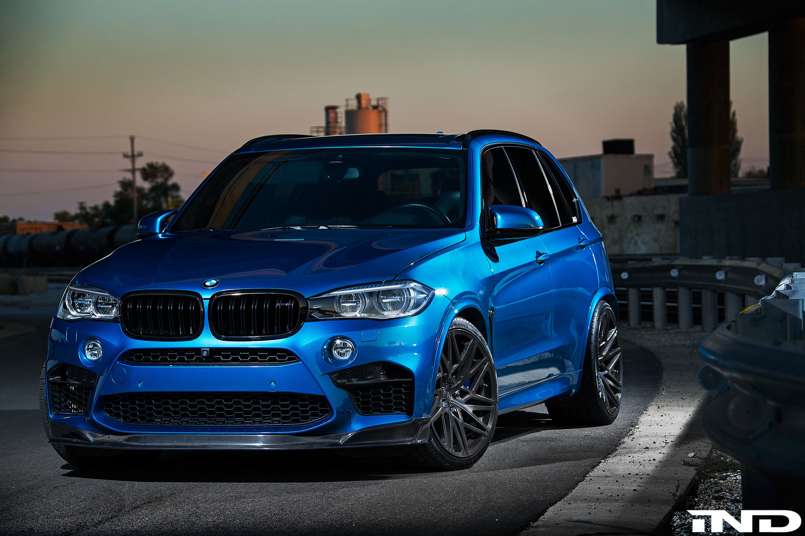 BMW X5 M by iND Comes with Carbon Fiber Highlights, Looks Extremely Aggressive