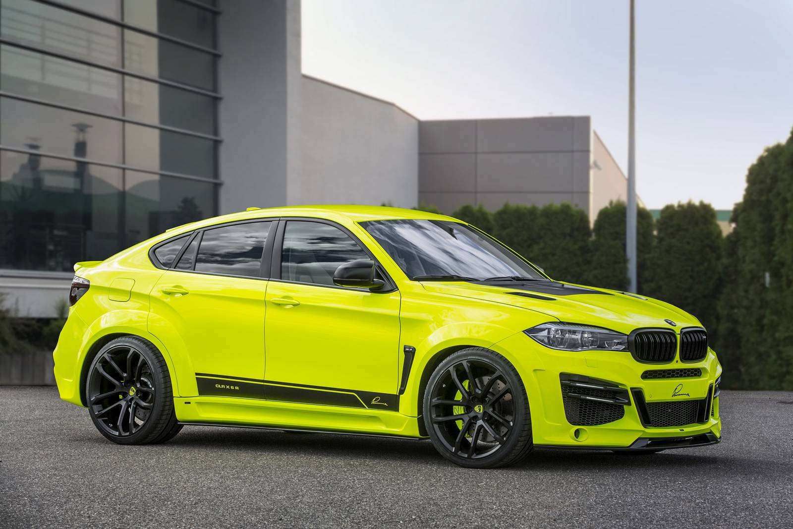 BMW X6 M Looks Meaner and More Powerful, Installation by Lumma Design