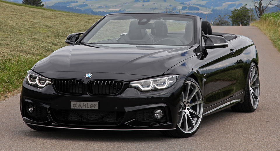 This Is Dahler`s Darth Vader-Like BMW 440i, with Carbon Fiber Aero Kit & Power Boost