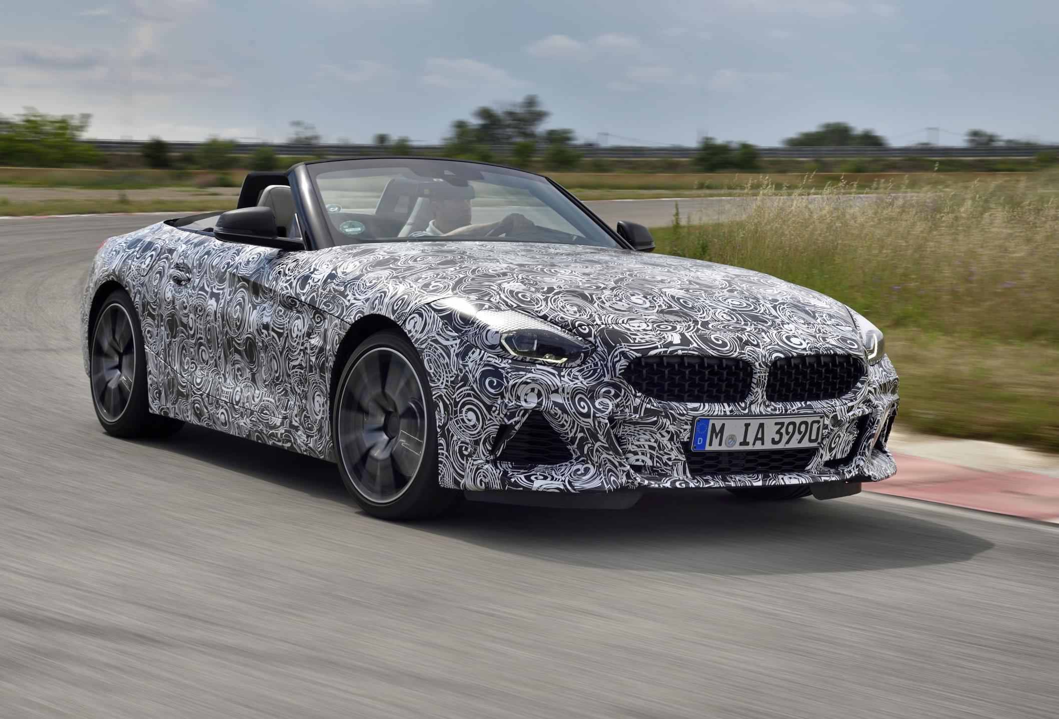 New 2019 BMW Z4 M40i Spied in Miramas, France, Testing Phase Is Closing to an End