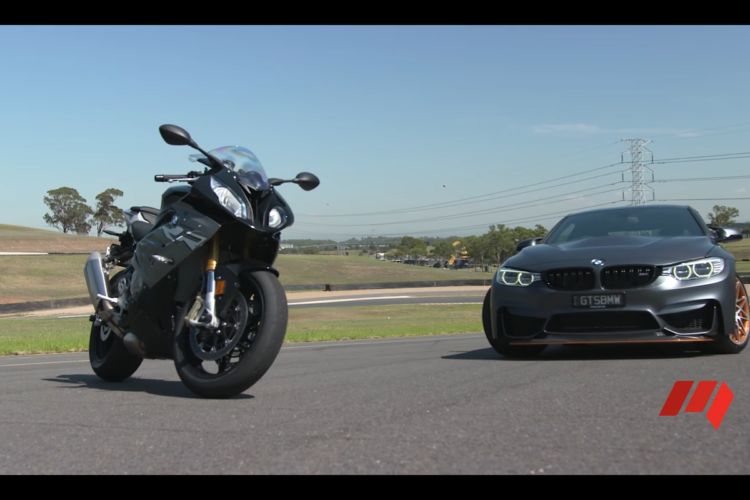 Track Test: BMW M4 GTS vs BMW S1000RR